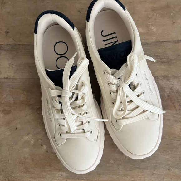 Jimmy Choo Malbon Diamond Golf Trainers - Picture 7 of 8